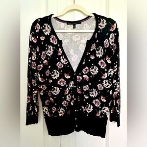 White House Black Market button-down cardigan